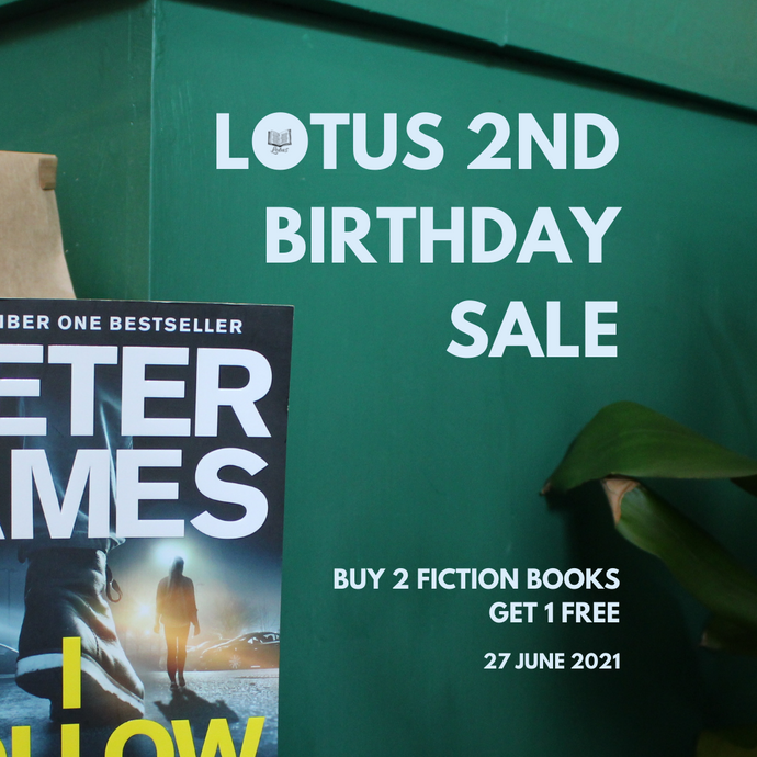 Lotus Bookstore 2nd Birthday Sale!