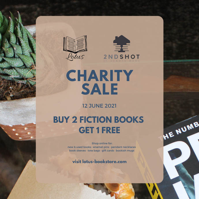 Charity Sale | Buy 2 Fiction Books, Get 1 Free!