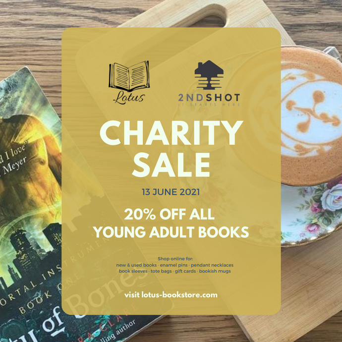Get 20% off all Young Adult Books | Charity Sale Day 2