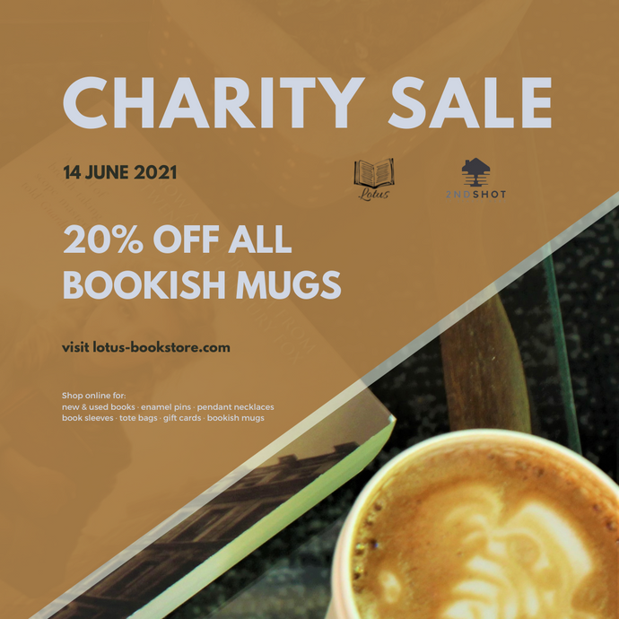 20% off all Bookish Mugs | Charity Sale Day 3