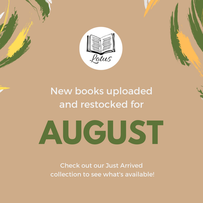 Just Arrived! | New books available for August