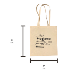 I'm a Bookaholic and I regret nothing - Tote Bag
