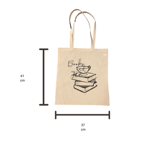Books and Tea - Tote Bag