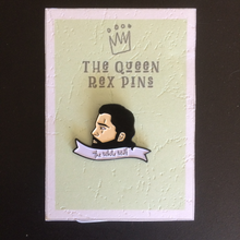Load image into Gallery viewer, White Wolf Pin by The Queen Rex Pins