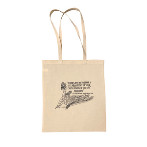 The Hobbit - Dragon Quote - Tote Bag
