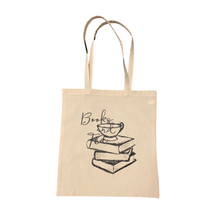 Load image into Gallery viewer, Books and Tea - Tote Bag