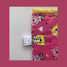 Load image into Gallery viewer, Cute Teddy - Pink Padded Book Sleeve