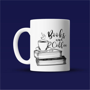 Books and Coffee - Bookish Mug