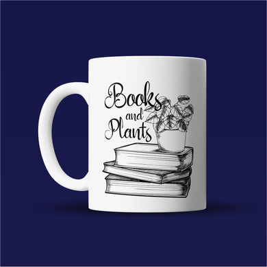 Books and Plants  - Bookish Mug