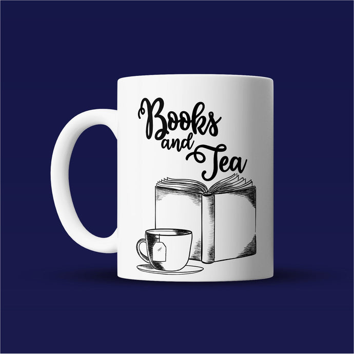 Books and Tea - Bookish Mug