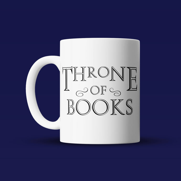 Throne of Books - Bookish Mug