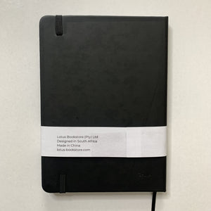 Hard Cover Lined Journal - A6 - Black