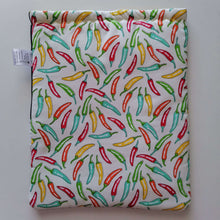Load image into Gallery viewer, Chilli Billy - White - Padded Book Sleeve