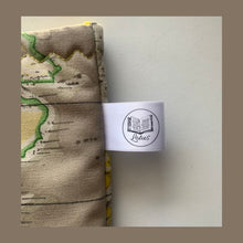 Load image into Gallery viewer, World Map - Padded Book Sleeve