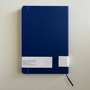 Hard Cover Lined Journal - A5 - Navy Blue